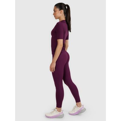 4. Damen-Trainingsshirt, schmal geschnitten, schnelltrocknend, Größe 4F 4FWAW25TFTSF1518-50S