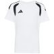 adidas Tiro 26 League T-Shirt für Kinder, weiß und schwarz, KC3699