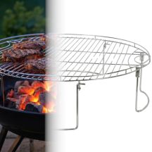 65 cm Grill mit klappbaren Beinen für einen Gartenkamin