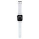 2. Karl Lagerfeld 3D Rubber Karl Head Strap für Apple Watch 38/40/41 mm – Weiß