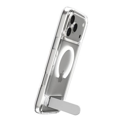 7. Spigen Ultra Hybrid "S" MagSafe Case für iPhone 17 Pro - Klar und Weiß