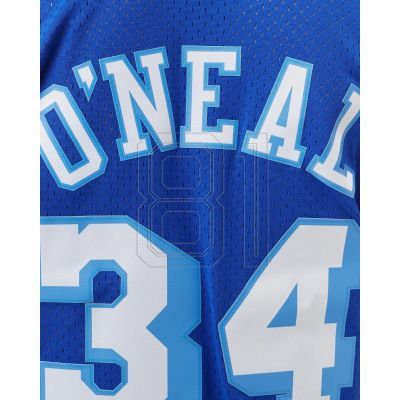 5. Mitchell & Ness NBA Swingman Los Angeles Lakers Shaquille O'Neal M T-Shirt SMJYAC18013-LALROYA96SON