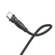 6. 3mk Hyper Cable N-SERIES USB-C / USB-C 1m PD 3.0 QC 3.0 20V / 5A 100W - schwarz