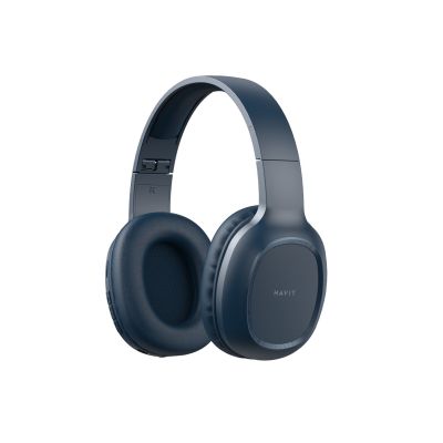 5. Havit H2590BT Pro Kabelloser On-Ear-Kopfhörer (Blau)