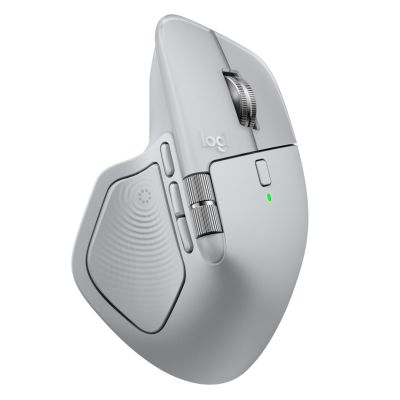 9. Logitech MX Master 4 Büromaus, rechtsseitig, kabellos (RF) + Bluetooth, Laser, 8000 DPI