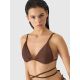 2. Damen Badeanzug Bikinioberteil 4F 4FWSS24UBKTF041-81S Braun