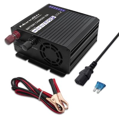 2. Qoltec Monolith Intelligentes Ladegerät für LiFePO4 AGM GEL SLA 10A 12V Batterien