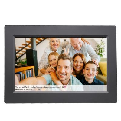 7. Denver PFF-1015B Digitaler Bilderrahmen, Schwarz, 25,6 cm (10,1") Touchscreen, WLAN