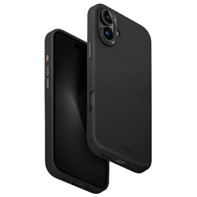 Uniq Lyden Magclick Ladehülle für iPhone 16 Plus – Schwarz