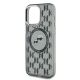 6. Karl Lagerfeld IML Monogram Karl & Choupette Head MagSafe Hülle für iPhone 15 Pro – Schwarz