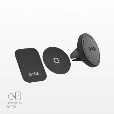 6. SBS TESUPMAGMCLIP Smartphone-Halterung magnetisch, für Lüftungsschlitze - schwarz