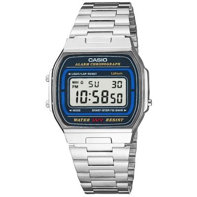 8. CASIO A164WA-1VES Unisex-Uhr