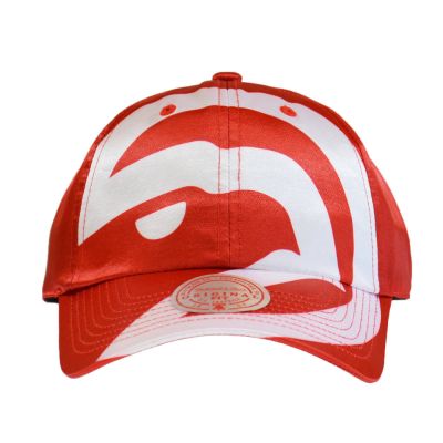 2. Mitchell & Ness NBA Atlanta Hawks Strapback Cap - HLUX1095-AHAYYPPPRED1