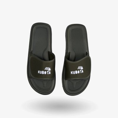 6. Kubota Flip-Flops mit Klettverschluss khaki K0000-100-005-19-1