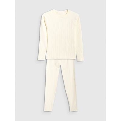 8. Nahtloses Thermounterwäsche-Set für Mädchen, Größe 4F 4FJRAW25USEAF264-11S