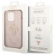 8. Guess 4G Big Metal Logo Hülle für iPhone 15 Pro – Rosa