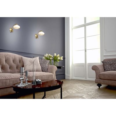 2. Klassische einflammige Wandleuchte Activejet RITA, Patina, E27, für das Wohnzimmer