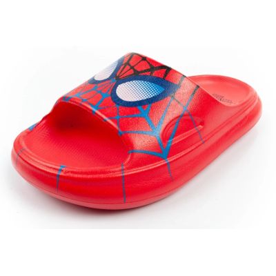 3. Leomil Jungen-Flip-Flops Spiderman hellrot, Märchenmotiv Marvel