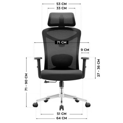 10. Drehstuhl Manager 2.6 Black