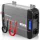 Qoltec Sinus-Spannungswandler | 12 V auf 230 V | 2000/4000 W | LCD | USB | USB-C | Kompatibel mit LiFePO4-, GEL- und AGM-Akkus
