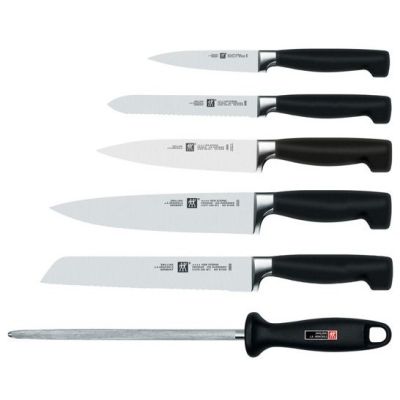 2. 7-teiliges Messerset im Block ZWILLING 35068-003-0