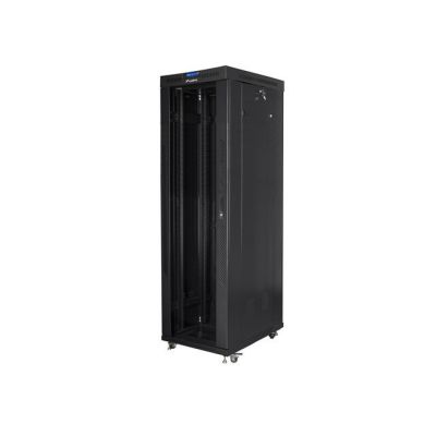 Lanberg FF01-6042-12BL 42U freistehendes Rack Schwarz