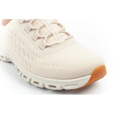 5. Skechers Glide-Step Damen-Sneaker, bequeme ecrufarbene Slipper