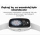 11. GRAVITY GT18-1 Damen-Smartwatch, pinkes Silikonarmband + schwarzes Armband