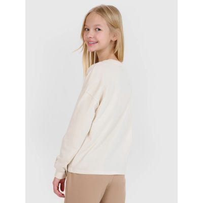 2. Langarmshirt Oversize glatt Mädchen 4F 4FJWSS25TLONF377-12S