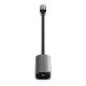 6. Satechi Ethernet-Adapter – USB-C 2,5-mm-auf-Ethernet-Adapter (Space Grau)