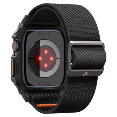 7. Spigen Lite Fit „PRO“ Armband für Apple Watch 10 42 mm – Schwarz
