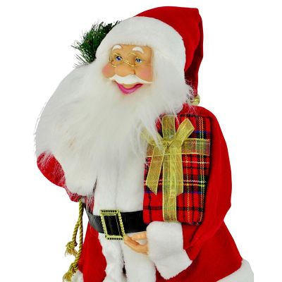 5. DEKORATIVER WEIHNACHTSMANN 60 CM MICA RED