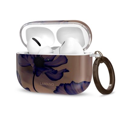 Tech-Protect Lamano Hülle für AirPods 3 Pro – braun und lila
