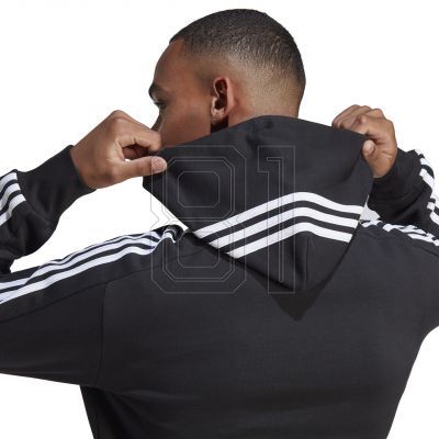 8. Adidas Essentials French Terry 3-Streifen Hoodie M IC0435