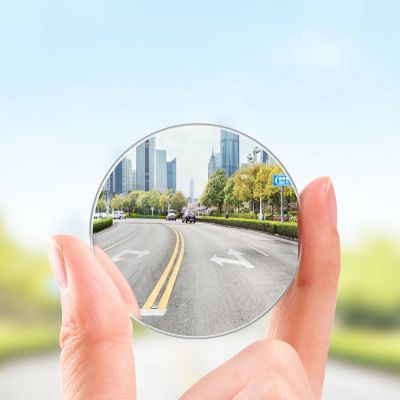 11. Baseus Full-view Blind-spot Mirror 2x Toter-Winkel-Spiegel Weitwinkel Spiegel schwarz (ACMDJ-01)
