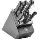 ZWILLING GOURMET Set mit 5 Messern im selbstschärfenden Block 2.0