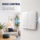 3. QOLTEC LICHT-EIN/AUS-SCHALTER | 2-KANAL | WLAN | TIMER | TUYA | WEISS