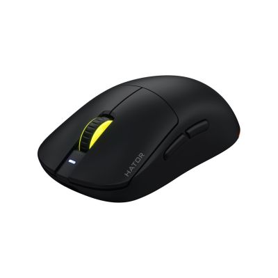 2. HATOR Quasar 3 Ultra 8K Kabellose Gaming-Maus, beidhändig bedienbar, Funkfernbedienung + Bluetooth + USB Typ-A, optischer Sensor mit 30.000 DPI