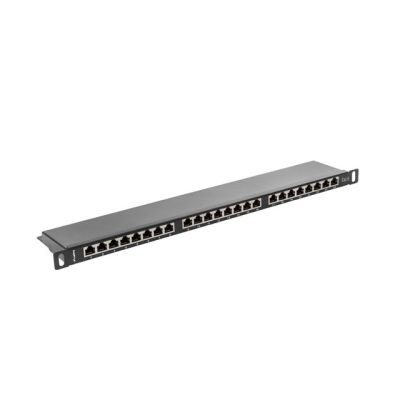 2. Lanberg Patchpanel PPS6-0024-B (0.5U; Kat. 6)