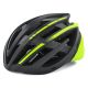 2. Wozinsky MTB-Fahrradhelm mit abnehmbarem Visier und USB-Rücklicht, Größe M – Schwarz und Gelb