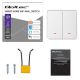 10. QOLTEC LICHT-EIN/AUS-SCHALTER | 2-KANAL | WLAN | TIMER | TUYA | WEISS