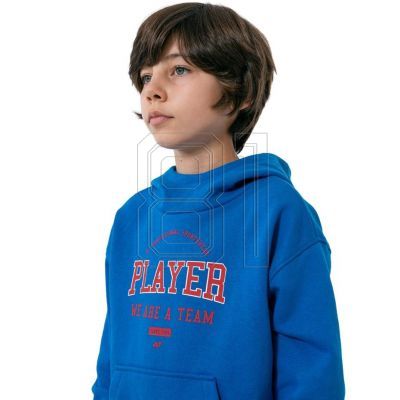 4. Sweatshirt 4F Jr HJZ22-JBLM006 36S