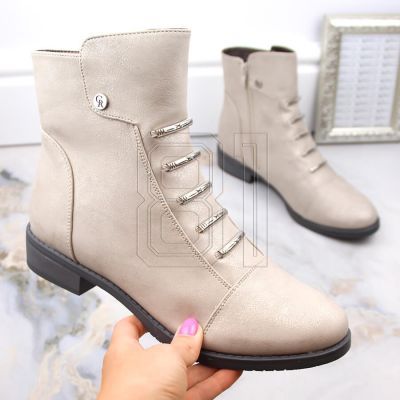 2. Jezzi W JEZ52K glänzende isolierte Stiefeletten