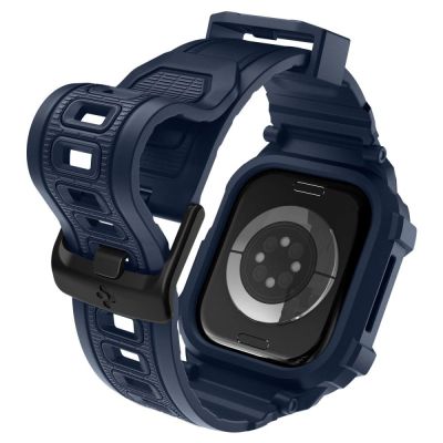 9. Spigen Rugged Armor Pro Armband für Apple Watch 42 mm – Marineblau
