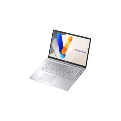 6. ASUS Vivobook 17 X1704VA-AU1067, Intel Core 5 120U, 17,3" FHD IPS-Panel (60 Hz, 250 Nits), 16 GB DDR5 SSD, Intel Grafik, 720p-Kamera, 50 Wh Akku, NoOS, Cool Silver