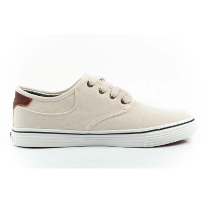 4. Wrangler Herren-Sneaker Calypso Derby, Freizeitschuhe in Ecru, modisch und bequem