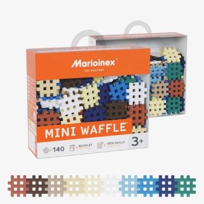 3. Marioinex Mini-Waffelbausteine Set 3, 140 Teile