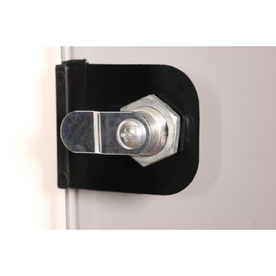 6. 19" 7U Wand-Netzwerkschrank, SOHO PRO 370 x 540 x 400 mm, Glastür, grau, unmontiert, 60 kg