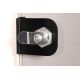 6. 19" 7U Wand-Netzwerkschrank, SOHO PRO 370 x 540 x 400 mm, Glastür, grau, unmontiert, 60 kg