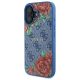 2. Guess GUHMP16SP4ROPEMCB iPhone 16 6,1" blau/blaues Hardcase 4G Flowers Print MagSafe